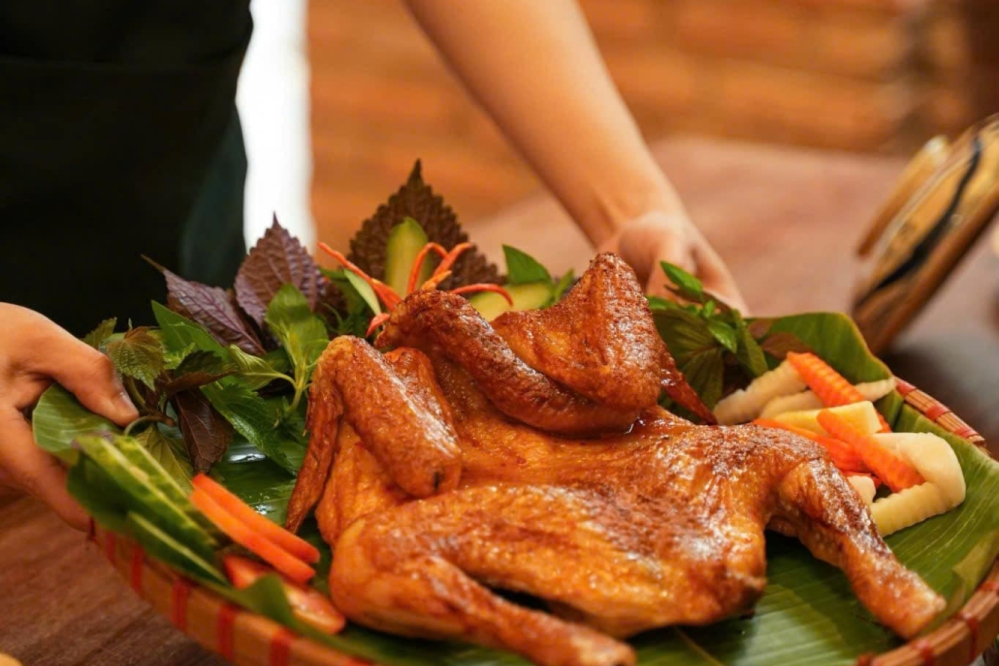 Gà nướng Tây Nguyên