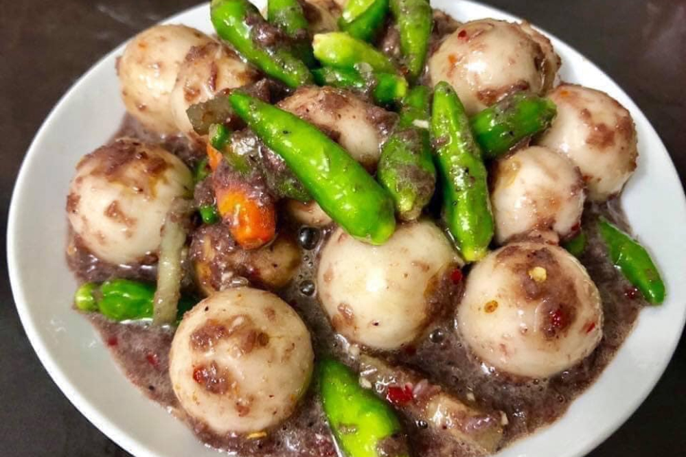 Mắm tôm cà pháo