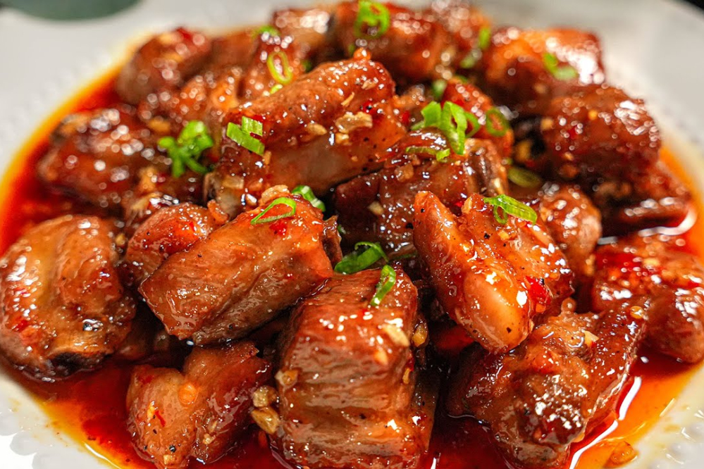 Sườn non ram mặn