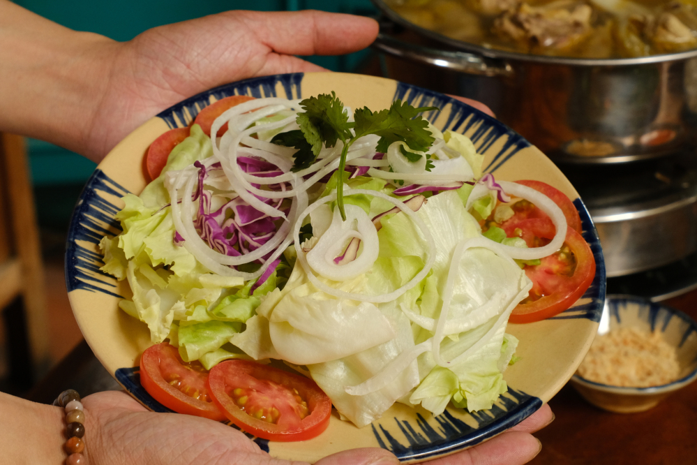 Salad trộn giầu dấm