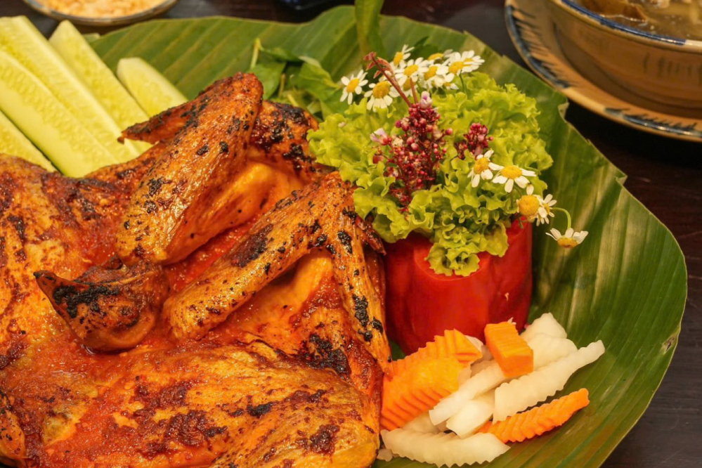 Gà nướng mật ong