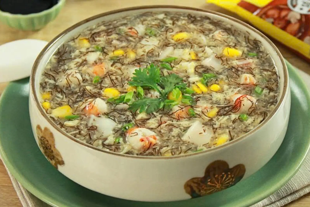 Súp sò điệp tóc tiên hải sản