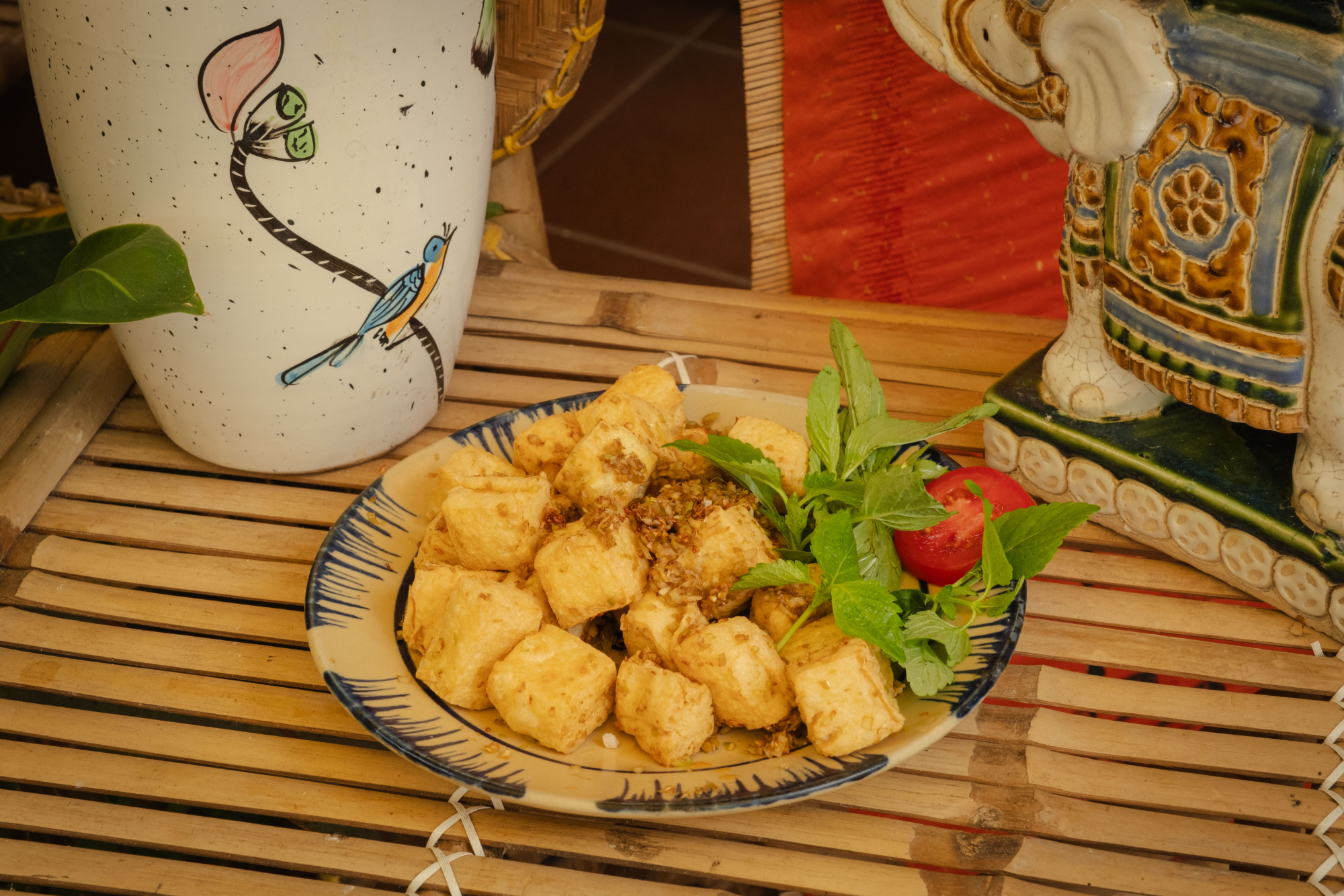 Đậu khuôn chiên sả