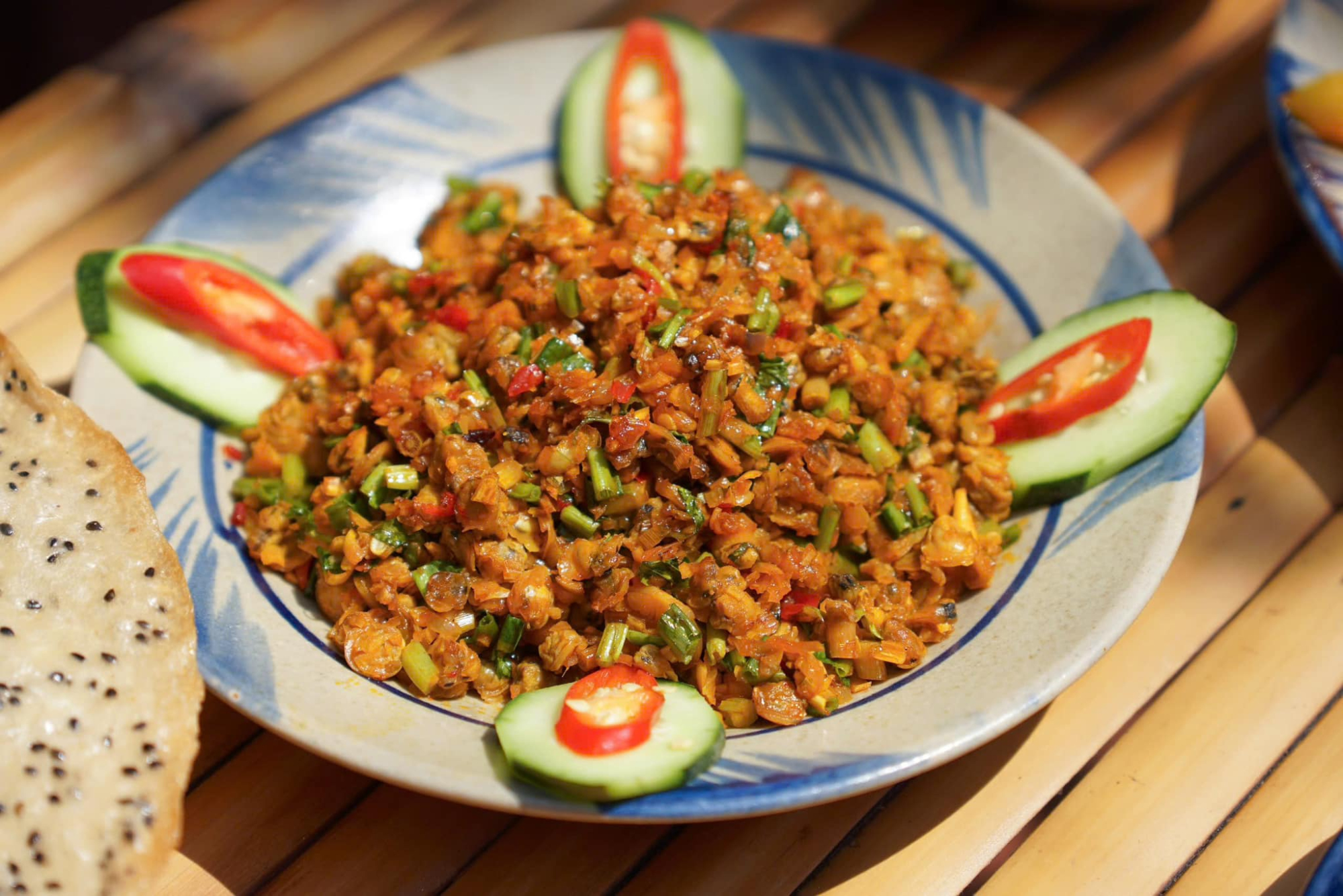 Hến xào sả ớt