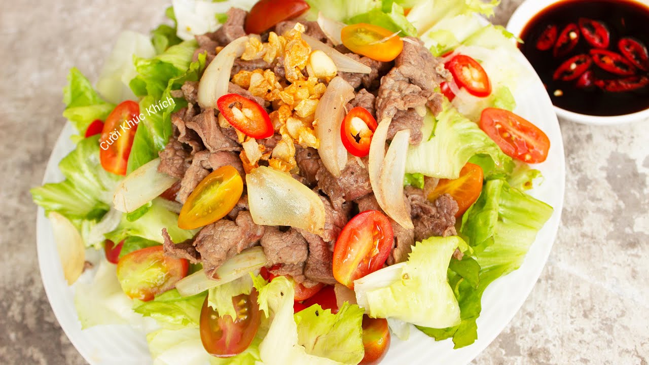 Salad trộn bò