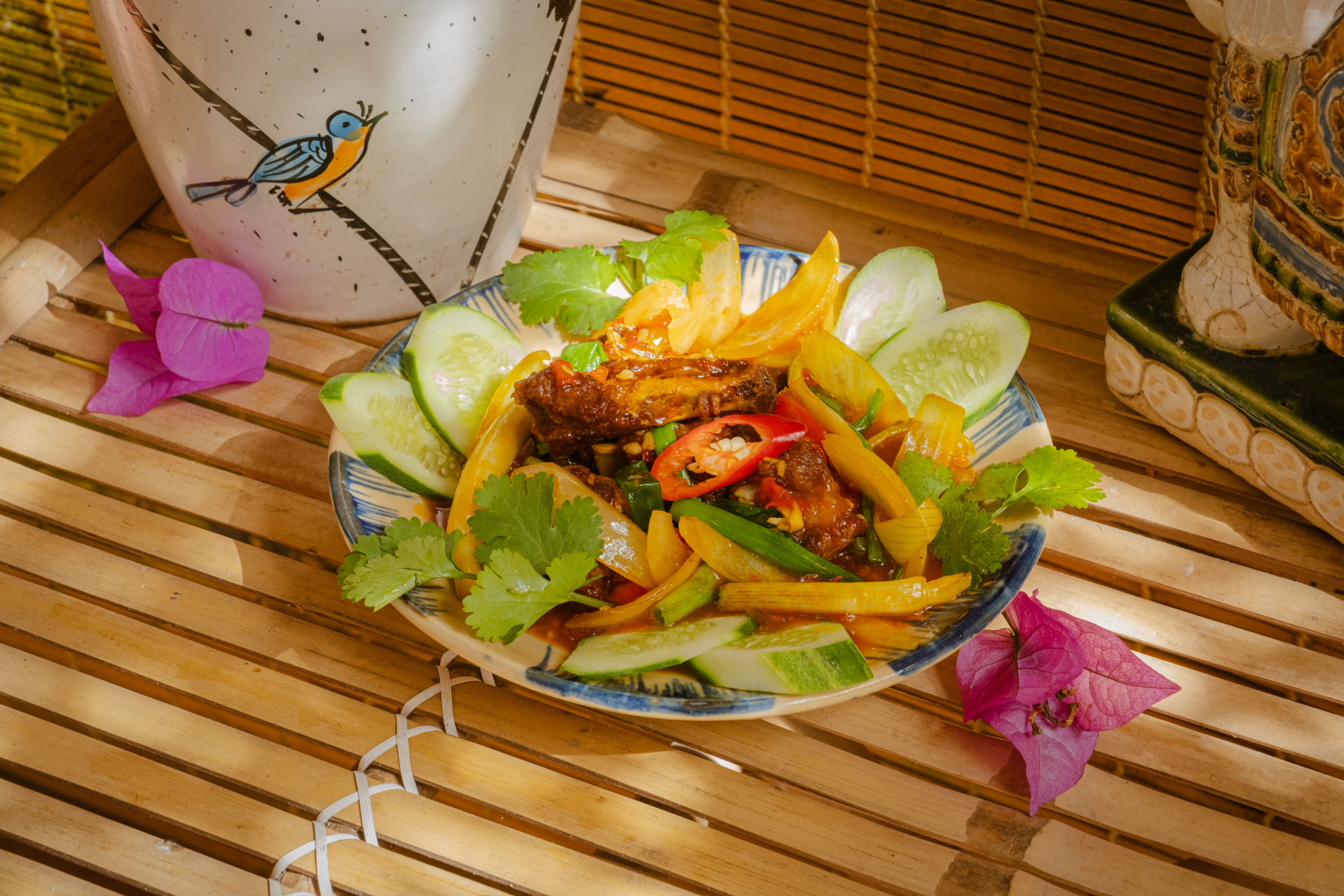 Sườn non chiên mắm