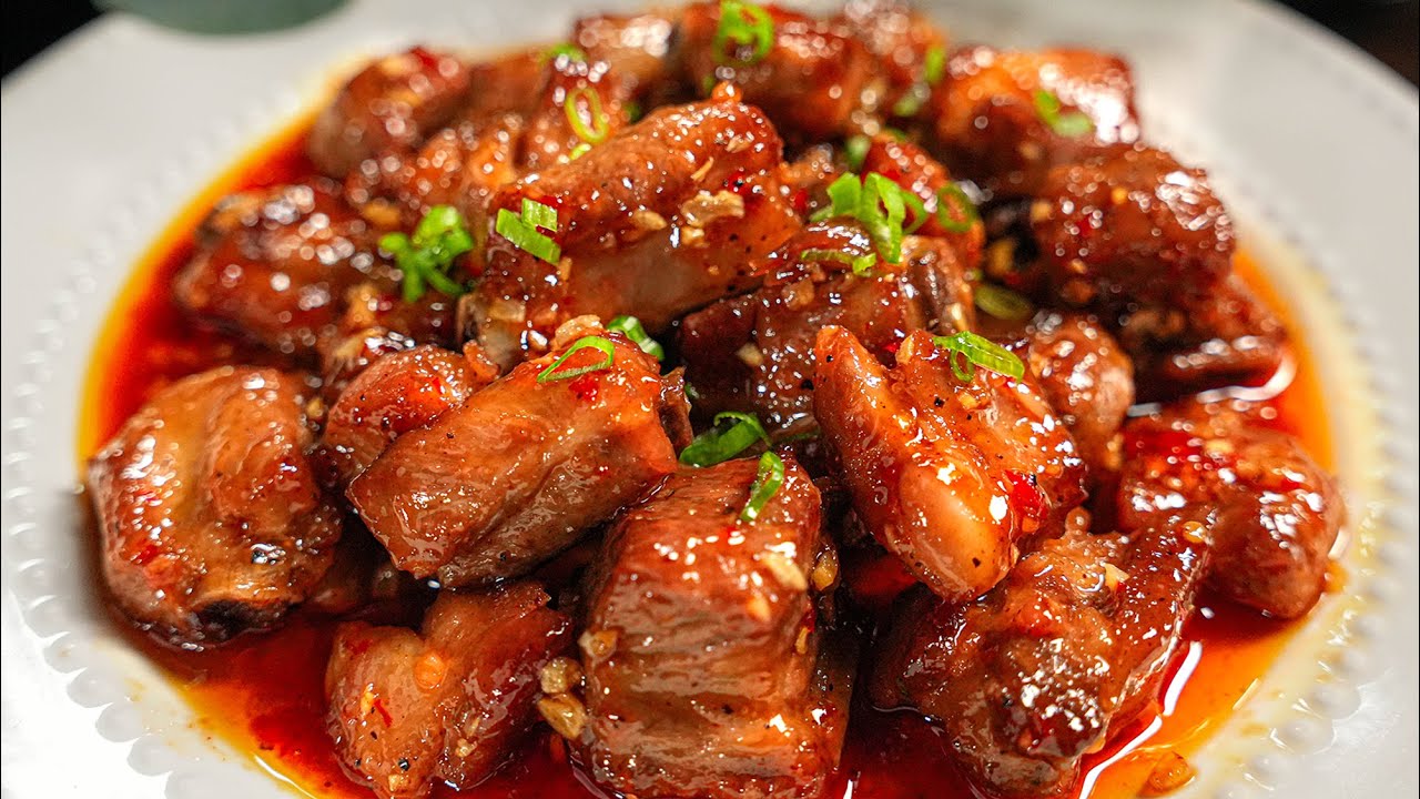 Sườn non ram mặn