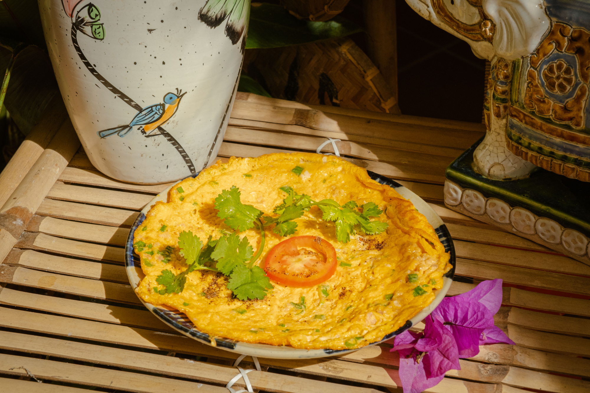 Trứng chiên thịt bằm