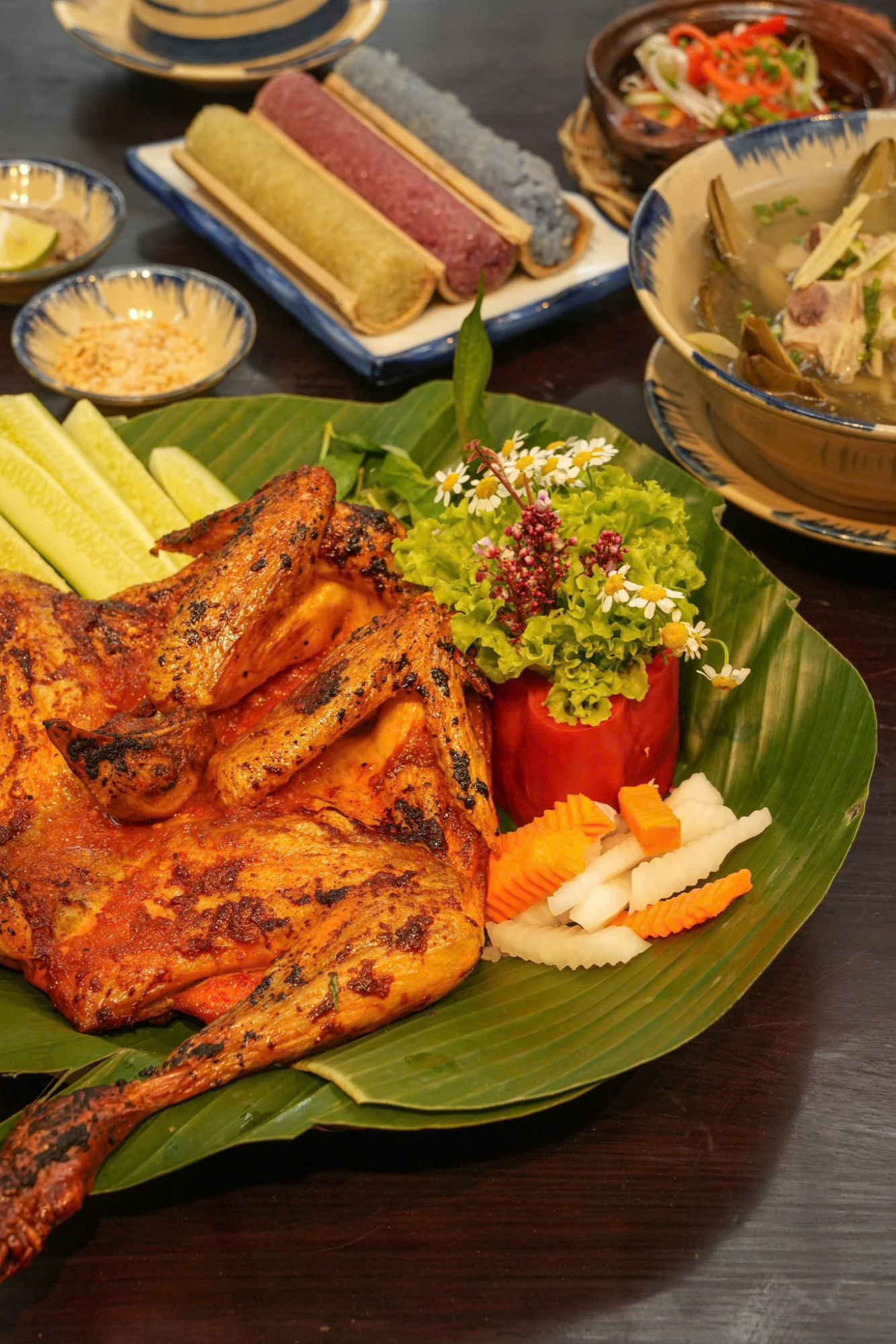 Gà nướng mật ong