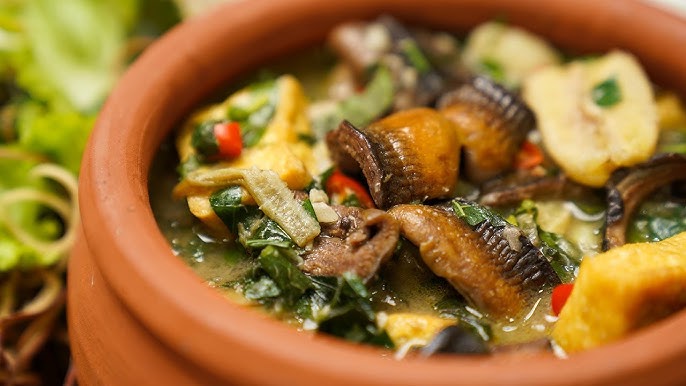 Lươn hầm chuối đậu